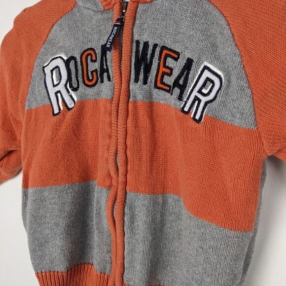 Rocawear Baby toddler Knit zip up hoodie size 24 months - Picture 2 of 8